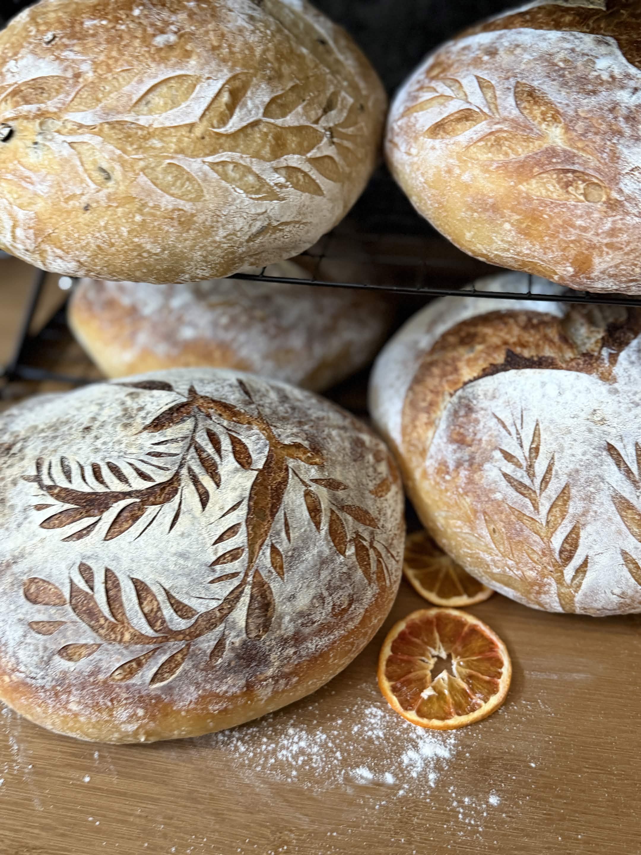 Custom Scored Sourdough in Temecula bread photo 1